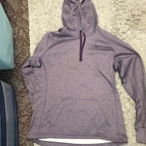 Purple Nike hoodie